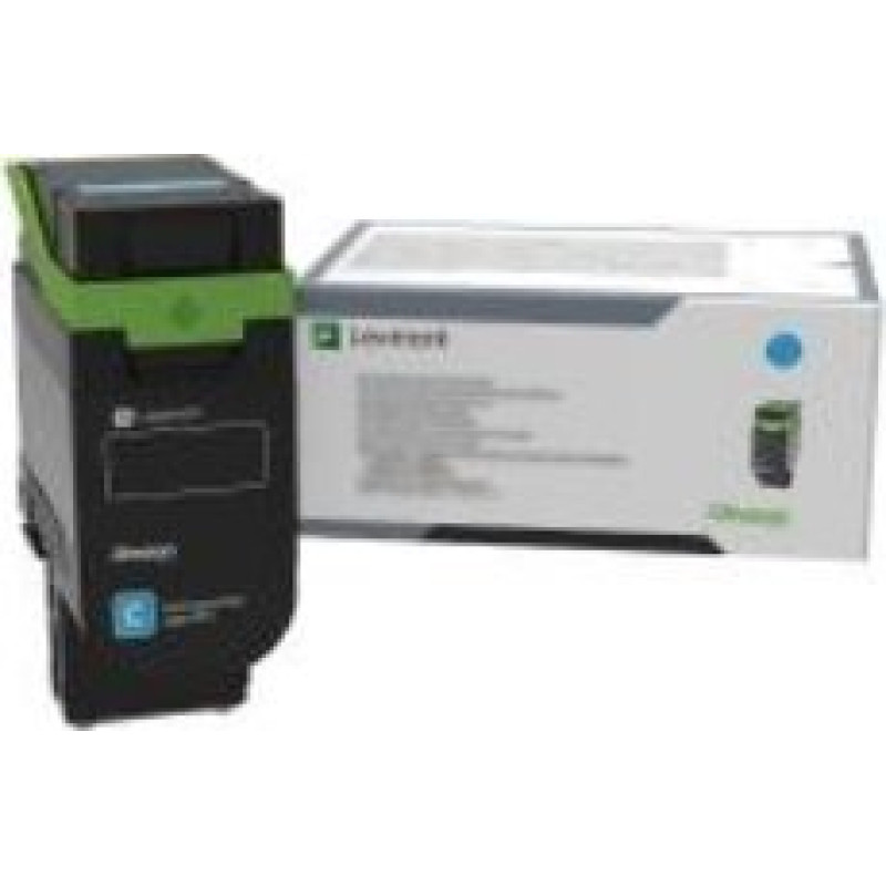 Lexmark Toner Lexmark Lexmark - Hohe Ergiebigkeit - Cyan - original - Box - Tonerpatrone LCCP - fur Lexmark CS531dw, CX532adwe