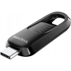 Sandisk Pendrive SanDisk SanDisk Flash Disk 256GB Ultra Slider, USB-C 3.2, Černá