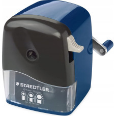 Staedtler Staedtler 501 180, Manual pencil sharpener, Blue, Plastic, Steel, 1.2 cm, Ambidextrous