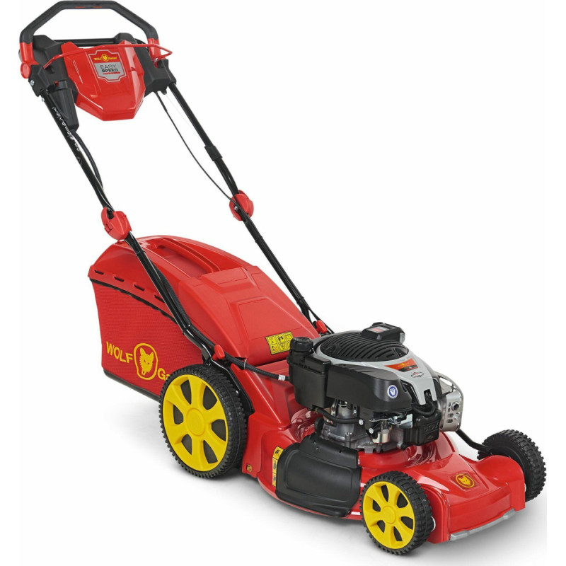 Wolf-Garten Kosiarka spalinowa Wolf-Garten WOLF-Garten petrol lawnmower A 460 A SP HW IS, 46cm (red/yellow, with 1-speed wheel drive Easy-Speed)