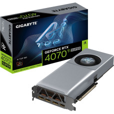 Gigabyte Karta graficzna Gigabyte GeForce RTX 4070 Ti SUPER AI TOP 16GB GDDR6X (GV-N407TSAI TOP-16GD)