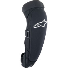 Alpinestars Ochraniacze na kolana i piszczele ALPINESTARS A-IMPACT PLASMA PRO KNEE SHIN PROTECTORS, Black White, Ochrona level 2 Rozmiar: L