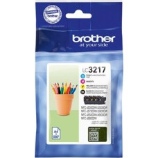 Brother Tusz Brother tusz oryginalny LC-3217 (Cyan, Magenta, Yellow, Black)