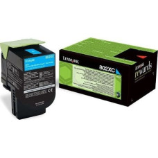 Lexmark Toner Lexmark 80C2XC0 Cyan Oryginał  (80C2XC0)