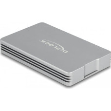 Delock Kieszeń Delock Delock - Speichergehause - M.2 - M.2 NVMe Card - Thunderbolt 3, Thunderbolt 4, USB4 - Silber