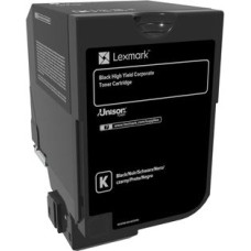 Lexmark Toner Lexmark 74C2HKE Black Oryginał  (74C2HKE)