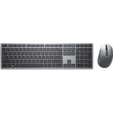 Dell Klawiatura + mysz Dell Dell Premier Multi-Device Keyboard and Mouse | KM7321W | Keyboard and Mouse Set | Wireless | Ukrainian | Titanium Gray | 2.4 GHz, Bluetooth 5.0