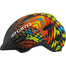 Giro Kask dziecięcy GIRO SCAMP matte black check fade roz. S (49-53 cm) (NEW)