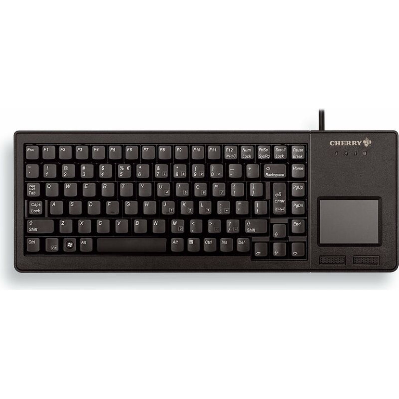 Cherry Klaviatūra Cherry XS Touchpad Keyboard Spāņu Qwerty Qwerty UK Pelēks