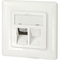Logilink NK4054 - Unterputzdose für 2 Keystone-Module designkompatibel