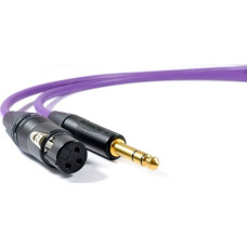 Melodika Kabel Melodika Jack 6.3mm - XLR 17m fioletowy