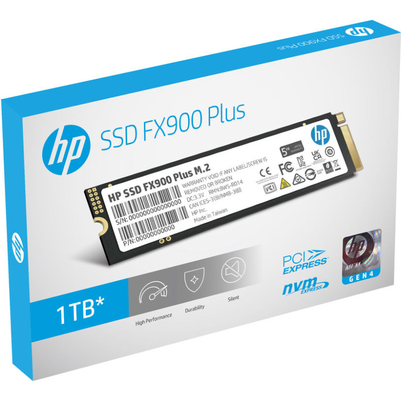 HP Cietais Disks HP FX900 PLUS 512 GB SSD