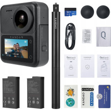 Kandao Kamera kandao Kandao QooCam 3 360° Action Camera - Travel Combo