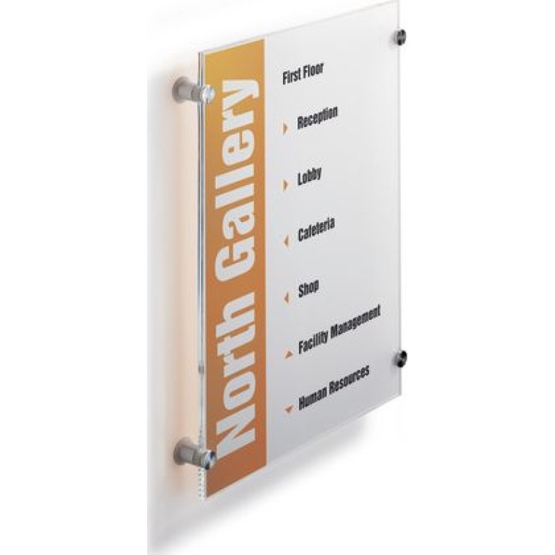 Durable TABLICZKA INFORMACYJNA 297 X 420 MM DURABLE CRYSTAL SIGN