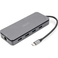 Digitus Stacja/replikator Digitus DA-70896 USB-C