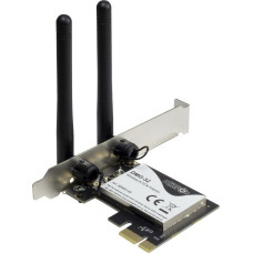 Noname Inter-Tech Wi-Fi 5 PCIe Adapter DMG-32 2dBi Antenne  650Mbps retail