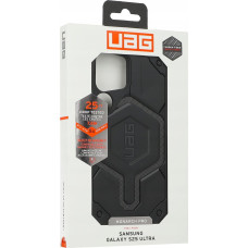 UAG Urban Armor Gear futerał MONARCH PRO z wbudowanym modułem magnetycznym do SAMSUNG S25 Ultra 5G carbon fiber