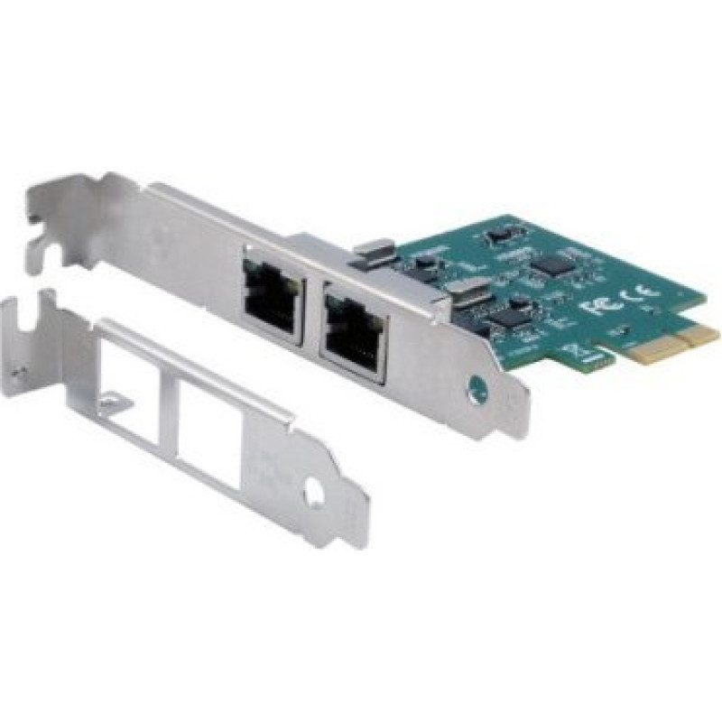 Exsys EXSYS EX-60102 2-portowa 1-gigabitowa karta sieciowa PCIe