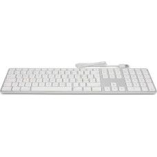 LMP Klawiatura LMP Large Font USB Keyboard 110 keys wired USB keyboard with 2x USB and aluminum upper cover - Italian