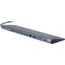 Cablexpert Stacja/replikator Cablexpert USB-C (A-CM-COMBO9-01)