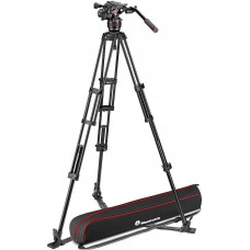 Manfrotto Statyw Manfrotto Zestaw Twin Alu z głowicą 608 dolna rozp