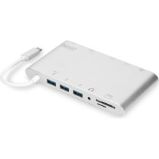 Digitus Stacja/replikator Digitus DA-70861 USB-C