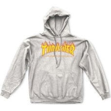 Thrasher Bluza męska z kapturem Thrasher Hood Flame Gre M