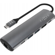 Fixed HUB USB Fixed Fixed | 6-port USB-C HUB Pro for laptops and tablets
