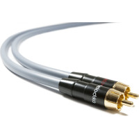 Melodika Kabel Melodika RCA (Cinch) x2 - RCA (Cinch) x2 0.75m szary