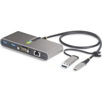 Startech Stacja/replikator StarTech USB-C / USB-A z portem RS-232 (5G2A1SGBB-USB-C-HUB)