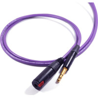 Melodika Kabel Melodika Jack 6.3mm  - Jack 6.3mm 8m fioletowy