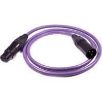 Melodika Kabel Melodika XLR - XLR 0.5m fioletowy