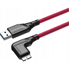 Ednet Kabel USB Ednet Kabel fotograficzny Mathorn MTC-521M 5m 10Gbps USB A - MicroB 90° Magenta
