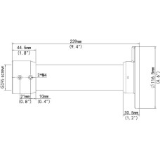 Allnet ALLNET Pendant mount/Decken for ALL-CAM2498-LEP