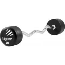 Tiguar Barbell łamany tiguar PU 50 kg TI-WLBPU050, Rozmiar: N/A