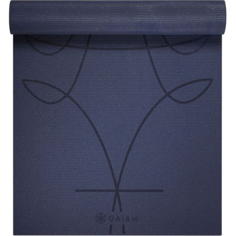 Gaiam Mata do Jogi Gaiam Aligment Ink 6 mm 64015, Rozmiar: N/A