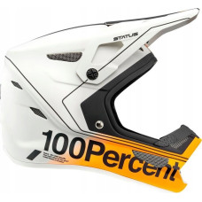 100 Stones Interactive 100% Kask full face juniorski 100% STATUS DH/BMX Helmet Carby Silver roz. S (47-48 cm) (NEW)