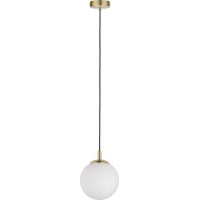 Paulmann Lampa wisząca Paulmann Neordic Menja Lampa wisząca max. 1x20W E27 230V Biały/Mosiądz Szczotkowany