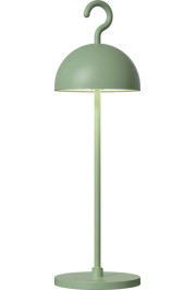 Sompex Lampa stołowa Sompex Sompex HOOK olive green Table Lamp