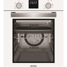 Simfer Piekarnik Simfer Simfer | Oven | 4207BERBB | 47 L | Multifunctional | Manual | Pop-up knobs | Width 45 cm | White