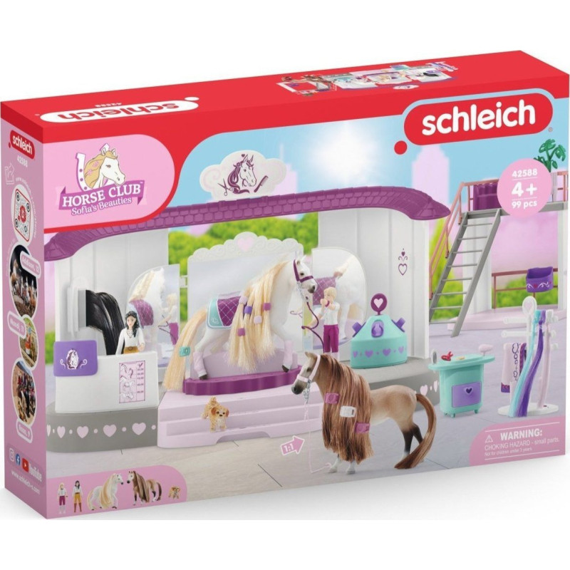 Schleich Figurka Schleich Salon piękności dla koni