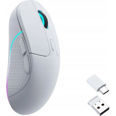 Keychron Mysz Keychron Keychron M3 Wireless Baltas (Balta) Belaidė Žaidimų Pelė