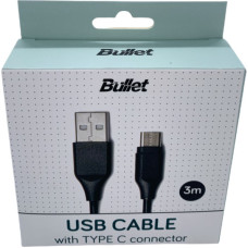 - Apple BULLET USB - Type C 3m, 2.4A Black