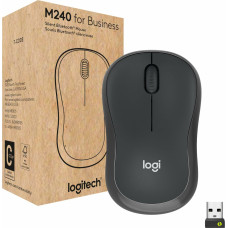 Logitech Bezvadu Pele Logitech M240 4000 dpi Grafīts