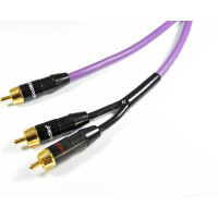 Melodika Kabel Melodika RCA (Cinch) - RCA (Cinch) x2 4m fioletowy