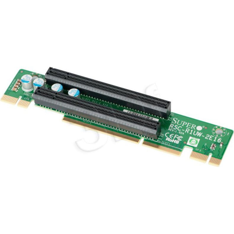 Supermicro Karta Riser 1U 2x PCIe x16 (RSC-R1UW-2E16)