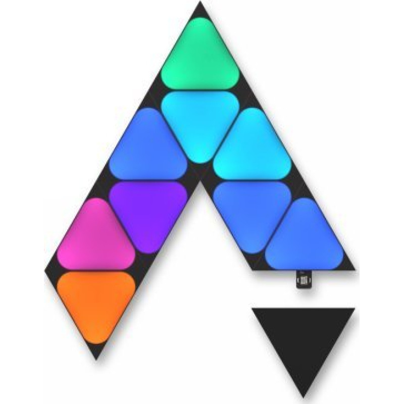 Nanoleaf Kinkiet Nanoleaf Nanoleaf Shapes Mini Triangles Expansion Pack - dodatkowe panele świetlne (10 paneli świetlnych) (black)