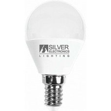 Silver Electronics Sfēriskā LED Spuldze Silver Electronics E14 7W Silta gaisma