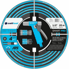 Cellfast Šļūtenes komplekts ar piederumiem Cellfast Smart Pro Ats PVC 20 m Ø 12,5 mm