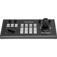 Feelworld FEELWORLD KBC10 PTZ Camera Controller with Joystick and Keyboard Control LCD Display PoE Supported